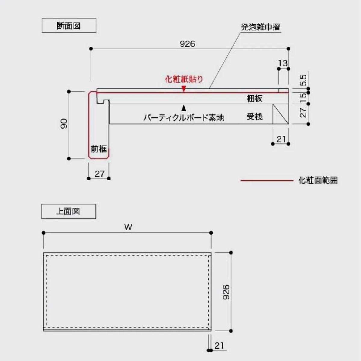 中段セット Cシリーズ 【シナ柄】 南海プライウッド – 建材屋【ONE